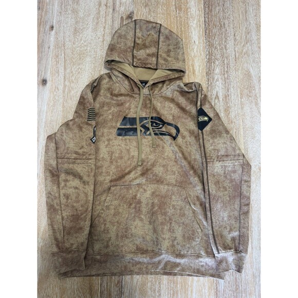 Nike Other - AUTHENTIC Nike Seattle Seahawks 2023 Salute To Service Hoodie Men's NFL Sideline